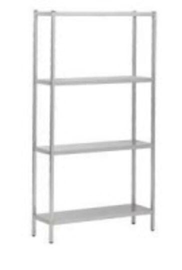 Pannenrek, 1500x400x1800 mm, 4 schappen, Zakelijke goederen, Horeca | Overige, Verzenden
