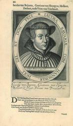 Portrait of Jacqueline, Countess of Hainaut, Antiek en Kunst, Kunst | Etsen en Gravures