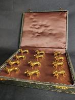 Messensteun (12) - Verguld brons, Antiek en Kunst, Antiek | Meubels | Tafels