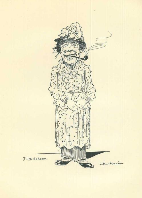 Portrait of Willem Frederik Wam Heskes, Antiek en Kunst, Kunst | Etsen en Gravures