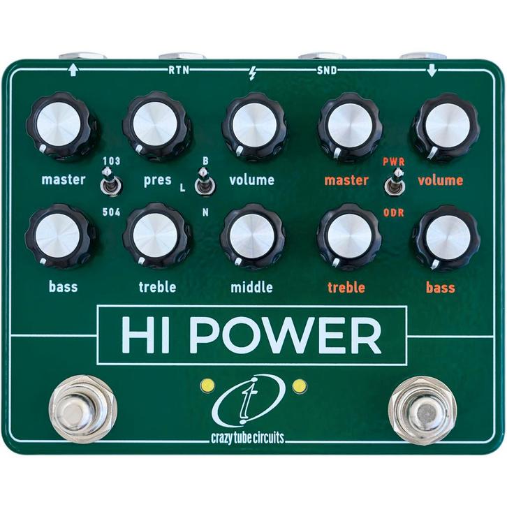 Crazy Tube Circuits Hi Power overdrive / amp-in-a-box, Muziek en Instrumenten, Effecten, Verzenden