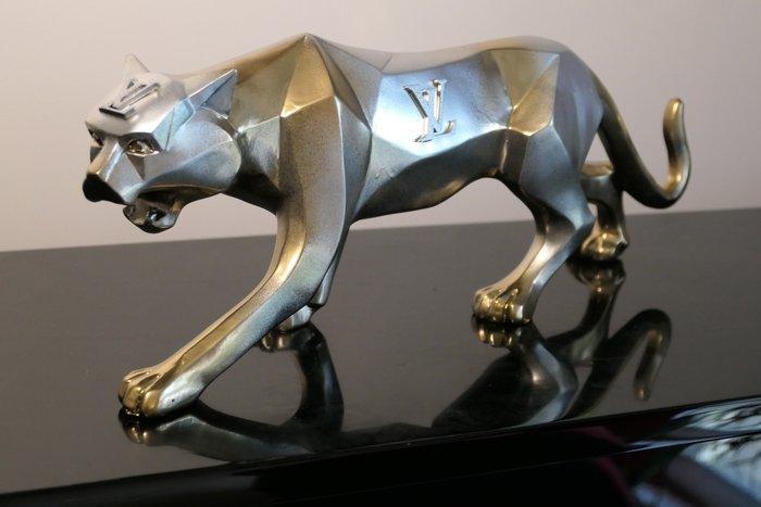 RichART - Panthère or et argent version Louis Vuitton, Antiek en Kunst, Kunst | Designobjecten