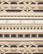 Jacquard Inheemse Plaid Off White, Nieuw, Wit
