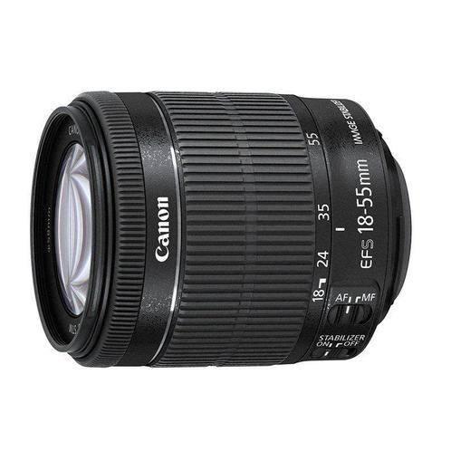 Canon EF-S 18-55mm f/3.5-5.6 IS STM objectief - Tweedehands, Audio, Tv en Foto, Fotografie | Lenzen en Objectieven, Groothoeklens