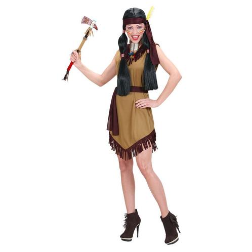 Indiaanse Jurk Dames Franjes, Kleding | Dames, Carnavalskleding en Feestkleding, Nieuw, Verzenden