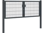 Dubbele tuinpoort | Professional | 300 cm breed, Tuin en Terras, Schuttingen, Nieuw, Minder dan 3 meter, IJzer, 1 tot 2 meter