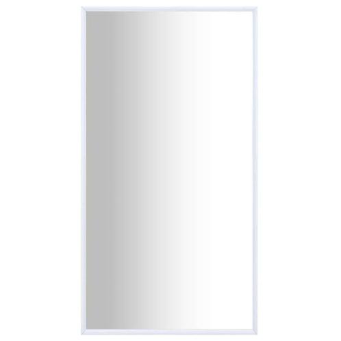 Spiegel 100x60 wit - Retourdeal - Stijlvolle Wanddecorati..., Huis en Inrichting, Woonaccessoires | Spiegels, Rechthoekig, Nieuw