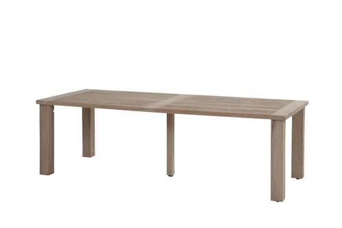 Taste by 4 Seasons Louvre teak tafel 240 x 95 cm |, Tuin en Terras, Tuinsets en Loungesets, Ophalen of Verzenden