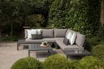 Hoek Loungeset - La Vida - Antraciet - Aluminium - Exotan, Verzenden, Nieuw