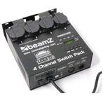 Beamz DMX-004DII 4-kanaals switchpack, Verzenden, Nieuw