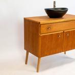 Badkamermeubel | Jentique | Vintage | Teak |  4223, Huis en Inrichting, Badkamer | Badkamermeubels, Minder dan 50 cm, 75 cm of meer