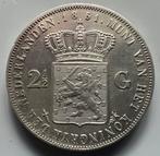 Nederland. Willem III. 2 1/2 gulden 1851  (Zonder