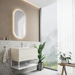 Badkamermeubelset BWS Anubis Frame 90cm 1 Lade Monaco Wit, Ophalen of Verzenden, Nieuw, Bad