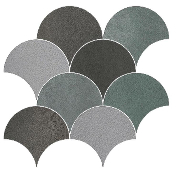 Mozaïek Arcana Cliff Positano-Multicolor Gerectificeerd, Doe-het-zelf en Verbouw, Tegels, Ophalen of Verzenden