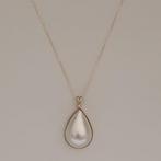 Zonder minimumprijs - Hanger - 18 karaat Geel goud Parel -, Sieraden, Tassen en Uiterlijk, Antieke sieraden