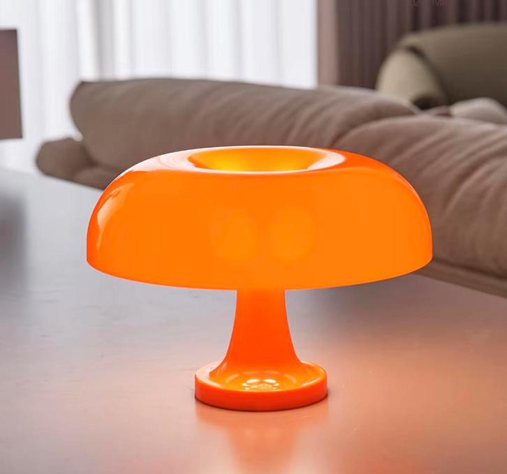 Mushroom – Oplaadbare Bauhaus Design Tafellamp Paddenstoel, Huis en Inrichting, Lampen | Tafellampen, Nieuw, Kunststof, Verzenden