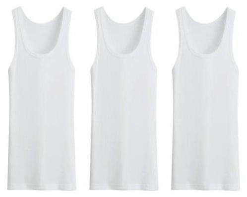 3 stuks Bonanza hemd - Regular - 100% katoen - wit, Kleding | Heren, Ondergoed, Verzenden