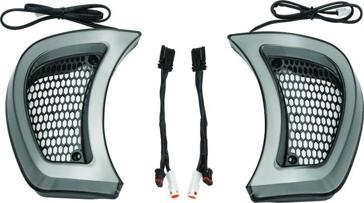 Kuryakyn Tracer Headlight Vent Accents Road Glide - 2947, Auto-onderdelen, Carrosserie en Plaatwerk, Ophalen of Verzenden