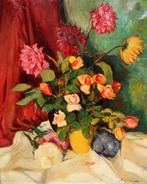 Albert Muñoz Boquera (1925-?) - Bodegón de flores, Antiek en Kunst, Kunst | Schilderijen | Klassiek