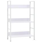 vidaXL Boekenkast met 3 schappen 60x27,6x90,5 cm bewerkt, Huis en Inrichting, Kasten | Boekenkasten, Minder dan 50 cm, Verzenden