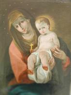 Italiaanse school (XVIII) - Madonna con Bambino, Antiek en Kunst, Kunst | Schilderijen | Klassiek