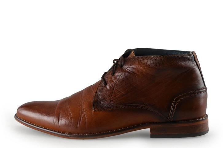 Van Lier veterschoenen in maat 42 Cognac | 25% korting, Kleding | Heren, Schoenen, Overige kleuren, Zo goed als nieuw, Veterschoenen
