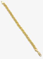 Handmade - Schakelarmband - 14 karaat Geel goud - Braid