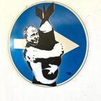 Mart Signed - PUTIN BOMB BANKSY REMAKE, Antiek en Kunst