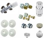 Riko Complete haakse (links) onderblokset 16x2,0 mm + 15 mm, Doe-het-zelf en Verbouw, Verwarming en Radiatoren, Ophalen of Verzenden