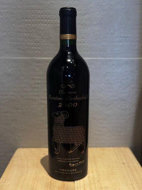 2000 Château Mouton Rothschild - Bordeaux, Pauillac 1er, Verzamelen, Wijnen