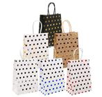 Fako Bijoux® - 12 Papieren Uitdeeltasjes Stippen - 15x8x21cm, Verzenden, Nieuw