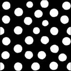 Ambiente - Lunch servetten - Polka dots - White/Black, Nieuw