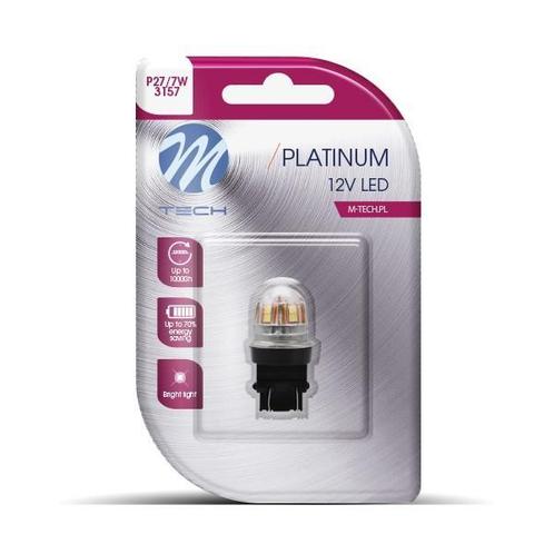 Platinum LED P27/7W 12V - 15x Osram Led diode - Canbus - Wit, Auto diversen, Tuning en Styling, Verzenden