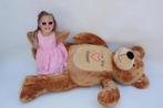 Teddybeer XXL - 180 cm - Love you forever bruin, Kinderen en Baby's, Speelgoed | Knuffels en Pluche, Ophalen of Verzenden, Nieuw