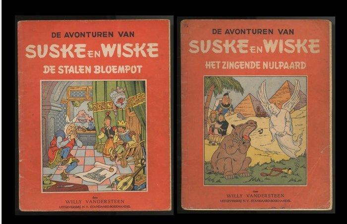 Suske en Wiske - RV-11 - De stalen bloempot / RV-12 - Het, Boeken, Stripboeken