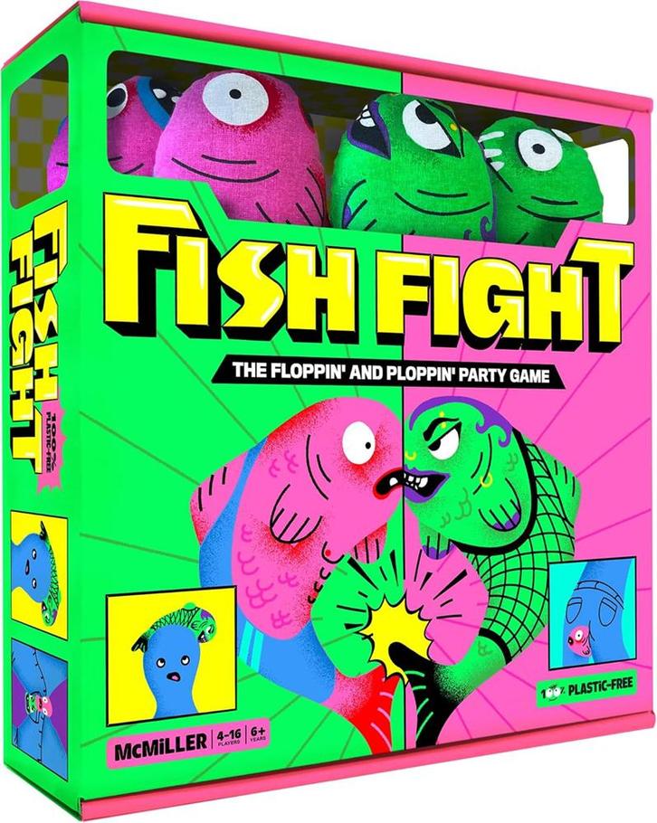 Fish Fight Party Game | McMiller - Gezelschapsspellen, Hobby en Vrije tijd, Gezelschapsspellen | Bordspellen, Nieuw, Verzenden
