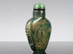 Snuiftabak-fles - jade - 19e eeuw, Antiek en Kunst