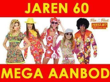 schade Document diep ≥ Jaren'60 kleding- Mega aanbod carnavalskleding jaren'60 —  Carnavalskleding en Feestkleding — Marktplaats