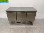 RVS Maxxfrost Koelwerkbank 3 Deuren 137 cm 230V Horeca, Ophalen of Verzenden, Gebruikt