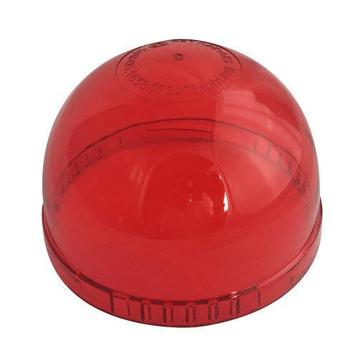 Lens rood polycarbonaat beschikbaar voor biedingen