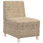 vidaXL | Sofa Stoel | Lichtgrijs 55 x 74 x 82 cm Faux suede, Huis en Inrichting, Banken | Bankstellen, Verzenden, Nieuw, Leer