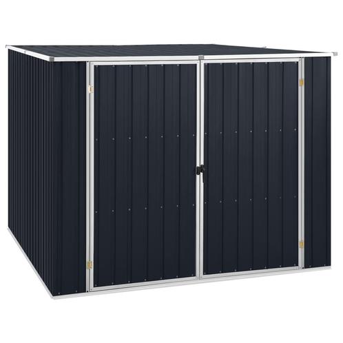 vidaXL Tuinschuur 195x198x159 cm gegalvaniseerd staal, Tuin en Terras, Tuinhuizen, Nieuw, Verzenden
