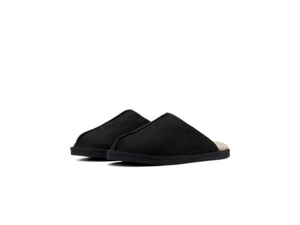 Veiling - Jack &amp; Jones Dudely Microfiber Pantoffel Zwart, Kleding | Heren, Schoenen