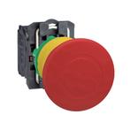 Schneider 40Mm Noodstop Druk Trekknop - Xb5At842, Doe-het-zelf en Verbouw, Elektra en Kabels, Verzenden, Nieuw, Overige typen
