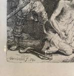 Rembrandt Van Rijn (1606-1669), after - La decollazione di, Antiek en Kunst