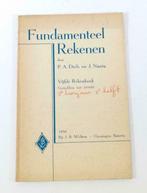 Boek Fundamenteel rekenen Diels en Nauta 1936 G319, Boeken, Verzenden, Gelezen