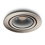 Ledisons LED-inbouwspot Vivaro RVS 5W dimbaar beton plafond, Nieuw