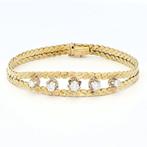 Armband - 14 karaat Geel goud -  0.76ct. tw. Diamant, Nieuw