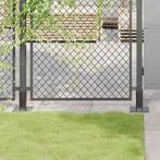 vidaXL Paonderstellen vierkant 4 st gepoedercoat staal, Tuin en Terras, Palen, Balken en Planken, Verzenden, Nieuw