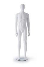Faceless etalagepop man wit IAN01-MW